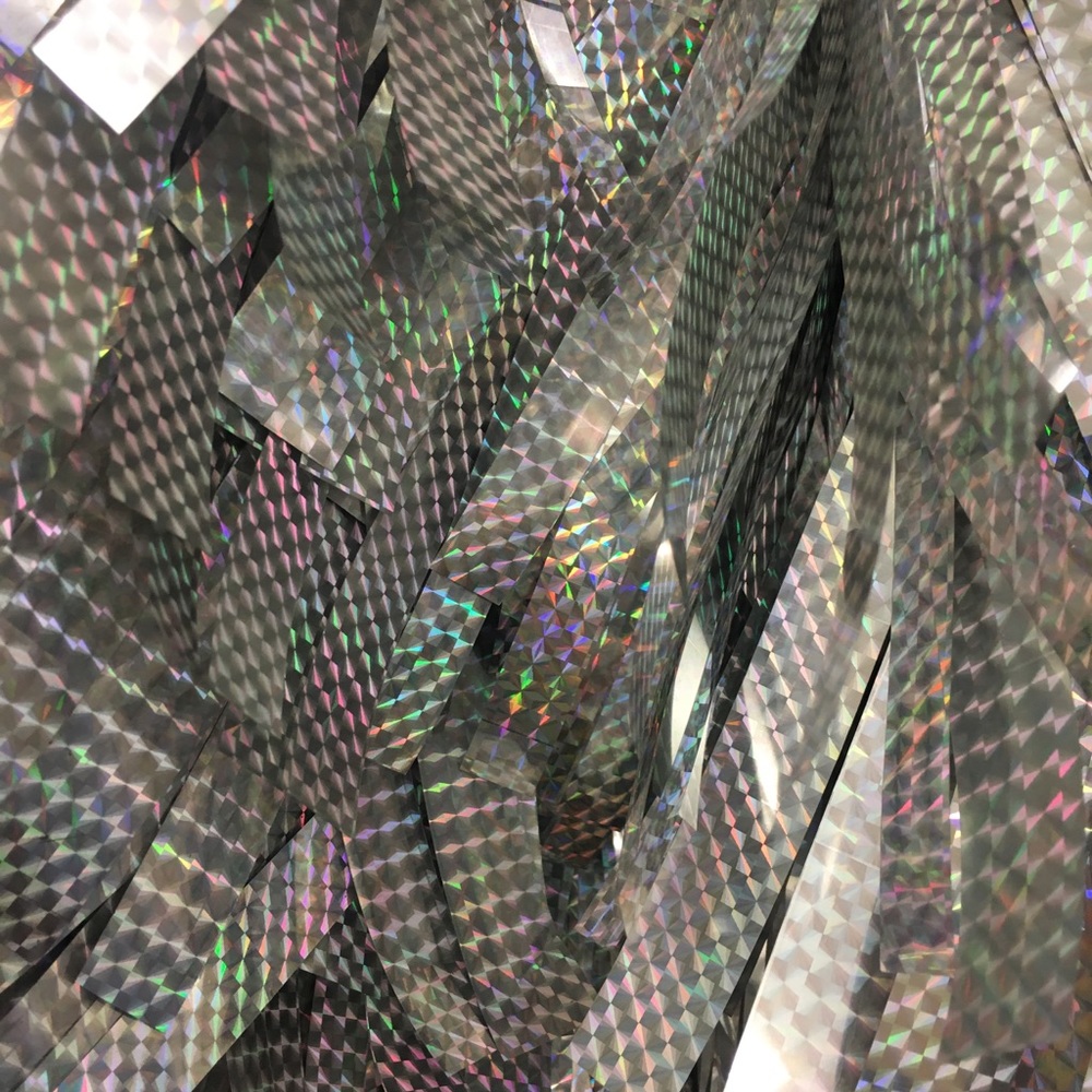 Handmade Holographic Festival Jacket Made To Order - Picture 3 of 6